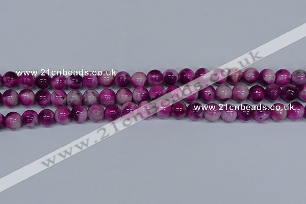 CMJ529 15.5 inches 10mm round rainbow jade beads wholesale