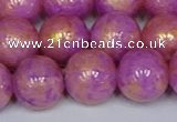 CMJ923 15.5 inches 10mm round Mashan jade beads wholesale