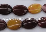 CMK141 15.5 inches 13*18mm oval mookaite beads wholesale