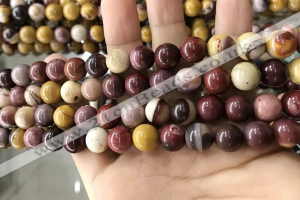 CMK333 15.5 inches 10mm round mookaite beads wholesale