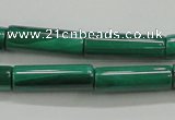 CMN411 15.5 inches 4*13mm tube natural malachite beads wholesale