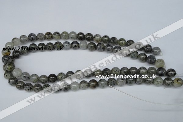CMO04 15.5 inches 10mm round moss quartz beads wholesale
