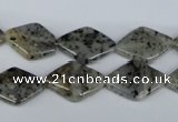 CMO20 15.5 inches 13*18mm diamond moss quartz beads wholesale