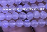 CMS1408 15.5 inches 4mm round white moonstone beads wholesale
