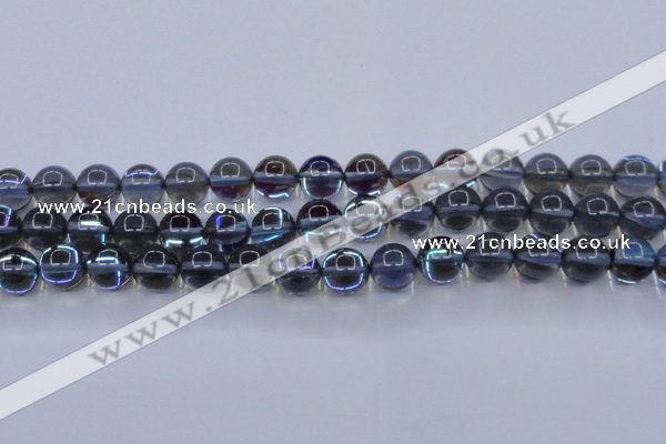 CMS1514 15.5 inches 12mm round synthetic moonstone beads wholesale