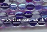 CMS1572 15.5 inches 8mm round synthetic moonstone beads wholesale