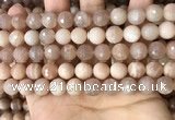 CMS1680 15.5 inches 10mm faceted round moonstone beads wholesale
