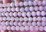 CMS1917 15.5 inches 10mm round white moonstone beads wholesale