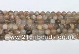 CMS2011 15.5 inches 8mm round moonstone gemstone beads