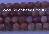 CMS570 15.5 inches 6mm faceted round moonstone gemstone beads