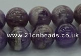 CNA1004 15.5 inches 12mm round dogtooth amethyst beads wholesale