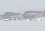 CNA130 15.5 inches 9*23mm teardrop natural amethyst beads wholesale