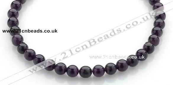 CNA14 16 inch 10mm round natural amethyst quartz beads Wholesale
