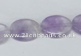 CNA144 15.5 inches 15*20mm oval natural amethyst beads wholesale