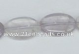 CNA145 15.5 inches 18*25mm oval natural amethyst beads wholesale