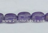 CNA166 15.5 inches 10*15mm freeform natural amethyst beads wholesale