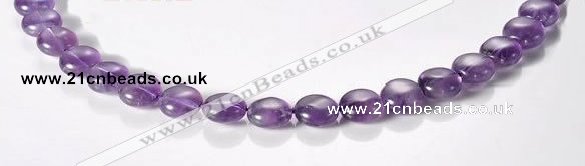 CNA24 10mm flat round A- grade natural amethyst beads Wholesale