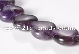 CNA26 14*14mm heart AB- grade natural amethyst beads Wholesale