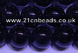 CNA561 15.5 inches 6mm round AA grade natural dark amethyst beads
