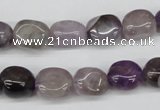 CNG04 15.5 inches 9*12mm nuggets amethyst gemstone beads
