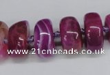 CNG1448 15.5 inches 10*14mm - 12*20mm nuggets agate gemstone beads