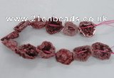 CNG2160 15.5 inches 25*35mm - 35*40mm nuggets druzy agate beads