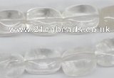 CNG23 15.5 inches 12*17mm nuggets white crystal gemstone beads