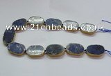 CNG2728 15.5 inches 18*28mm - 20*30mm freeform sodalite beads