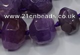 CNG3176 15.5 inches 12*16mm - 25*30mm nuggets agate beads