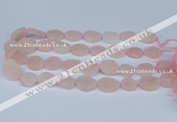 CNG5560 15.5 inches 12*16mm - 18*22mm freeform rose quartz beads