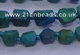 CNG5917 15.5 inches 4*6mm - 6*10mm nuggets rough chrysocolla beads