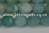 CNG6175 15.5 inches 10mm faceted nuggets amazonite gemstone beads