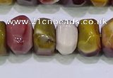 CNG6384 15.5 inches 6*14mm - 8*14mm nuggets mookaite beads