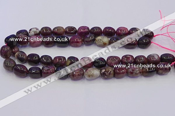 CNG6905 15.5 inches 12*16mm - 13*18mm nuggets tourmaline beads