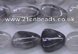 CNG691 15.5 inches 13*18mm - 15*16mm freeform cloudy quartz Beads