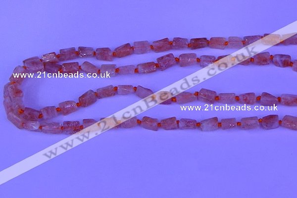 CNG7637 15.5 inches 5*7mm - 8*10mm nuggets sunstone beads