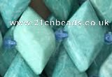 CNG7710 15.5 inches 13*20mm - 15*25mm faceted freeform amazonite beads
