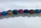 CNG8320 15.5 inches 15*20mm nuggets striped agate beads wholesale
