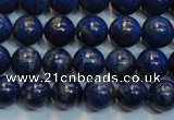 CNL1050 15.5 inches 7.5mm - 8mm round B grade natural lapis lazuli beads
