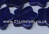 CNL1287 15.5 inches 28mm star natural lapis lazuli beads