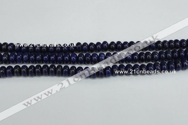 CNL1502 15.5 inches 6*10mm rondelle lapis lazuli beads wholesale