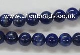 CNL210 15.5 inches 8mm round natural lapis lazuli beads wholesale