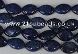 CNL491 15.5 inches 8*12mm marquise natural lapis lazuli gemstone beads