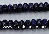 CNL612 15.5 inches 6*10mm rondelle natural lapis lazuli gemstone beads