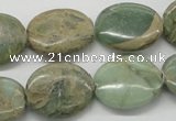 CNS14 16 inches 15*20mm oval natural serpentine jasper beads