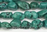 CNT516 15.5 inches 5*5mm - 6*8mm nuggets turquoise gemstone beads