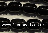 COB463 15.5 inches 12*16mm drum black obsidian beads wholesale
