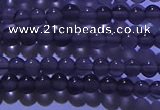 COB700 15.5 inches 4mm round ice black obsidian beads wholesale