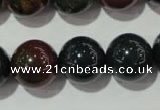 COJ306 15.5 inches 16mm round Indian bloodstone beads wholesale