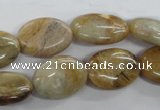 COP706 15.5 inches 13*18mm oval wooden opal gemstone beads